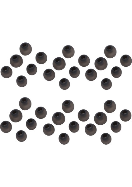 36 Adet Silikon Kulaklık Ucu Yumuşak Hafif Yedek Kulak Tıkacı 4,5 Mm-6,0 mm Kulaklıklar Için Iç Delik (Yurt Dışından)
