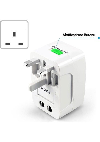 Universal Seyahat Adaptörü modelleri