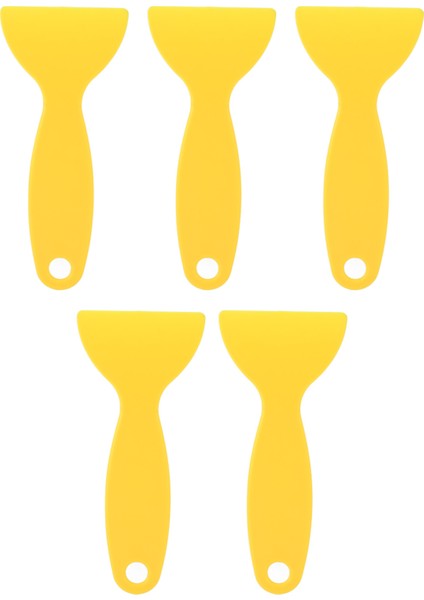 Adet 3D Yazıcı Spatula Esnek Plastik 3D Baskı Reçine Çıkarma Kazıyıcı Wanhao D8 Için Anycubıc Için Nova Sarı (Yurt Dışından)