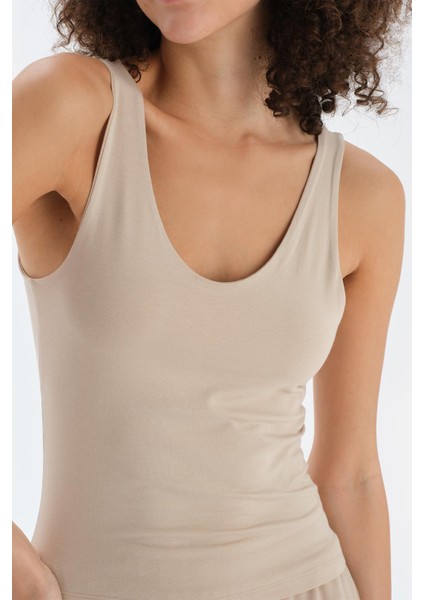 Taş V Yaka Kalın Askılı Atlet indirimleri