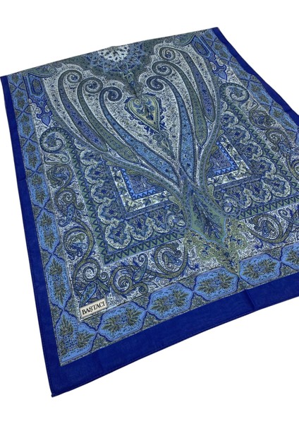 Soft Etnik 0181 Parlament Mavi Şal modelleri