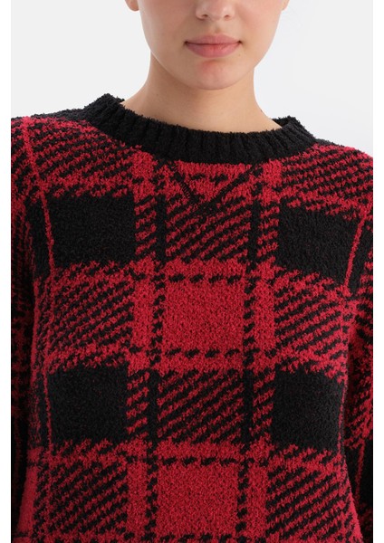Kırmızı Ekoseli Polar Sweatshırt indirimleri