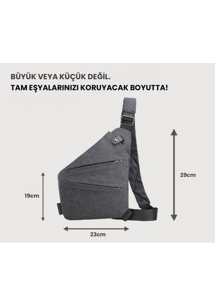 Hırsızlık Önleyici Seyahat Çantası