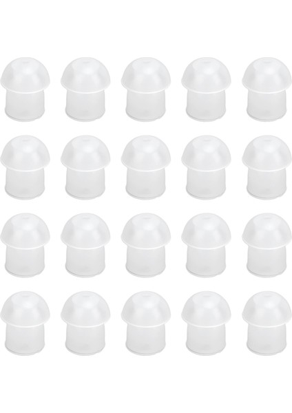20 Adet Işitme Cihazı Kulak Ucu Yumuşak Silikon Yedek Kulak Tıkacı Kubbeleri Işitme Cihazları Kulak Ucu Işitme Cihazları Için Ses Amplifikatörleri (Yurt Dışından)