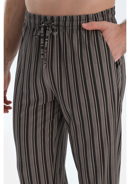 Antrasıt Metraj Baskılı Penye Modal Pantolon indirimleri