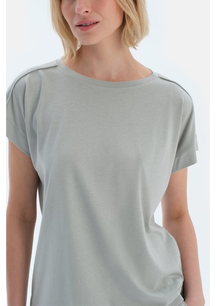 Ada Çayı Düşük Kollu Basıc Tişört Pantolon Pijama Takımı indirimleri