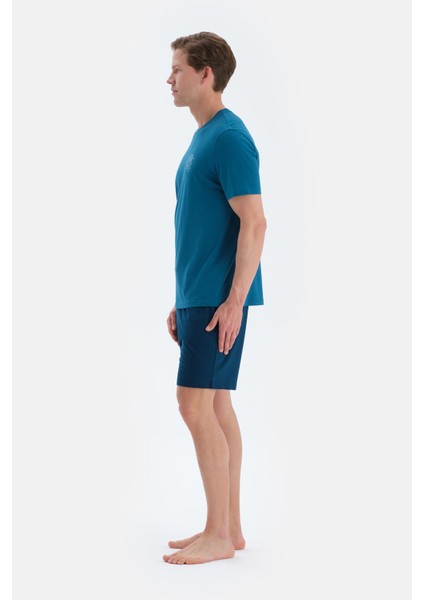 Lacivert Penye Modal Şort modelleri