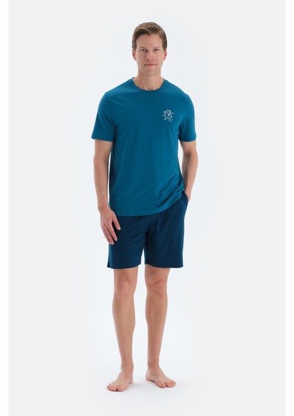 Lacivert Penye Modal Şort fırsatları