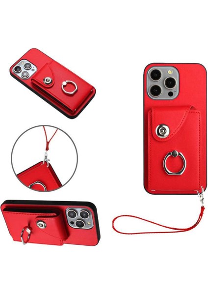 IPhone 14 Pro Max Kickstand Fonksiyonu Yüksek Kalite Için Uyumlu Kılıf (Yurt Dışından)
