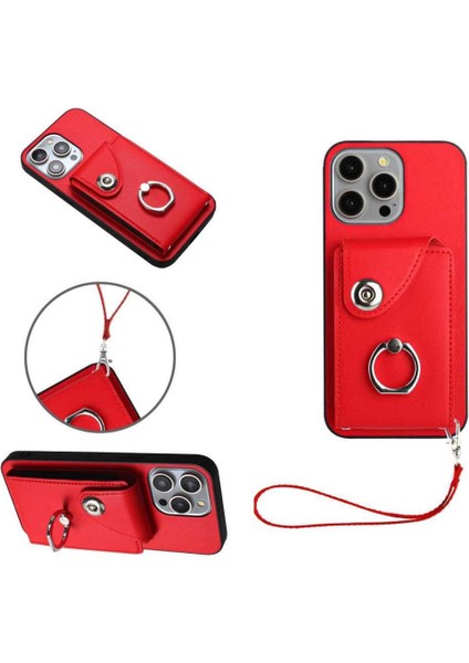 IPhone 15 Pro Max Yüksek Kaliteli Kickstand Fonksiyonu Için Uyumlu Kılıf (Yurt Dışından)