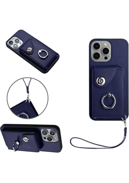 IPhone 13 Pro Max Kickstand Fonksiyonu Yüksek Kalite Için Uyumlu Kılıf (Yurt Dışından)