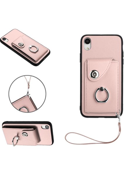 IPhone Xr Yüksek Kaliteli Doğru Kesi Kickstand Için Uyumlu Kılıf (Yurt Dışından) modelleri