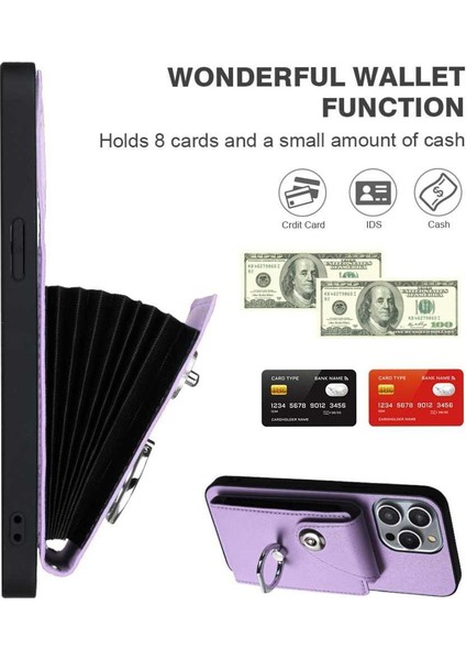 IPhone 15 Pro Max Yüksek Kaliteli Kickstand Fonksiyonu Için Uyumlu Kılıf (Yurt Dışından)