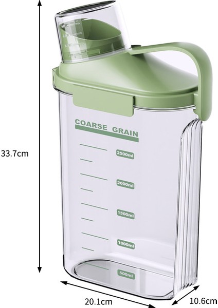 Gıda Sınıfı Mutfak Saklama Kavanozu Tahıl Saklama Kutusu Ölçekli Pet Kedi Köpek Maması Şeffaf Plastik Saklama Kavanozu (Yurt Dışından)