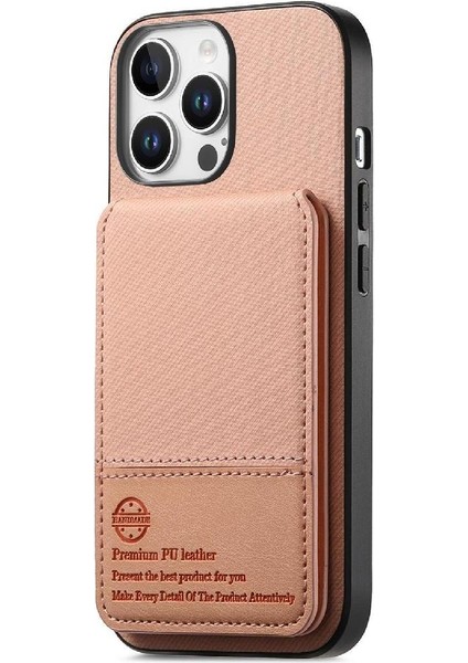 IPhone 16 Pro Max Kılıf Deri Çanta Rfıd Engelleme Cüzdan ile Uyumlu (Yurt Dışından)