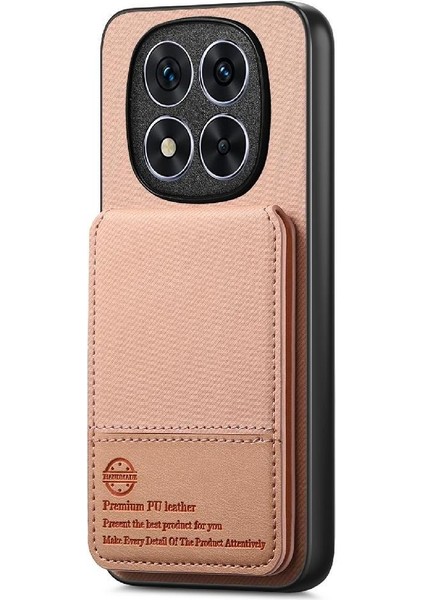 Redmi Note 14 Pro Rfıd Engelleme Deri Çanta Cüzdan Için Kılıf (Yurt Dışından)