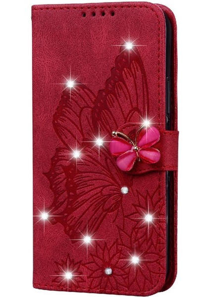Pixel 9A Kickstand Koruyucu Deri Cüzdan Için Flip Case Büyük (Yurt Dışından)