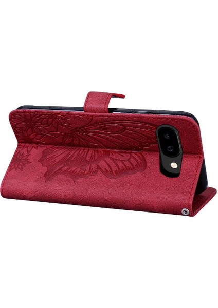 Pixel 9A Kickstand Koruyucu Deri Cüzdan Için Flip Case Büyük (Yurt Dışından)