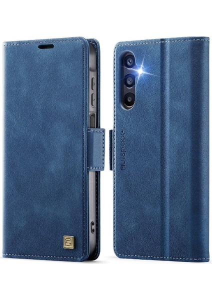 Galaxy A15 4g Rfid Engelleme Kartı Tutucu Cüzdan Kılıf Için Flip Case (Yurt Dışından) modelleri