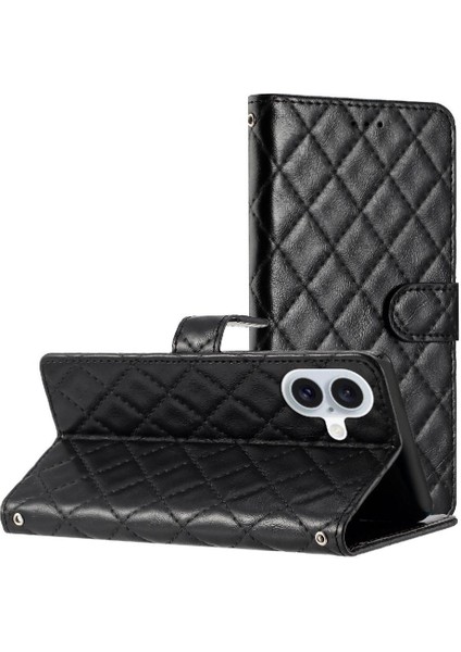 IPhone 16 Kart Yuvaları Tutucu Manyetik Folio Tpu Darbeye Pu Için Flip Case (Yurt Dışından) indirimleri
