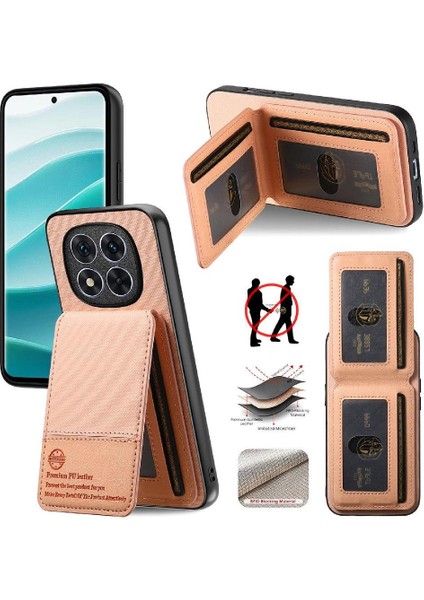 Redmi Note 14 Pro Rfıd Engelleme Deri Çanta Cüzdan Için Kılıf (Yurt Dışından) indirimleri