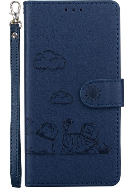 Reno 13 Pro Deri Cüzdan Kart Yuvası Tutucu Kedi Için Flip Case (Yurt Dışından) fiyatları