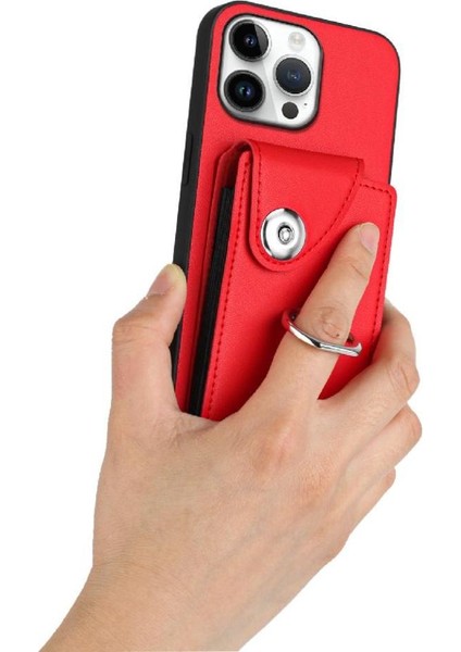 IPhone 16 Pro Max Kickstand Fonksiyonu Yüksek Kalite Için Uyumlu Kılıf (Yurt Dışından)