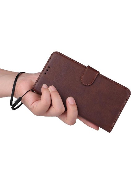 IPhone 16E Kılıf Manyetik Kapatma Kart Yuvaları ile Uyumlu Hassas Flip (Yurt Dışından)