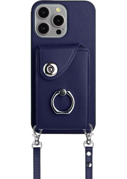 % IPhone 15 Pro Doğru Insizyon Kickstand Fonksiyonu Için Uyumlu Kılıf (Yurt Dışından)