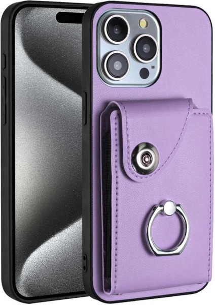 IPhone 15 Pro Yüksek Kaliteli Kickstand Fonksiyonu Için Uyumlu Durumda Doğru (Yurt Dışından) modelleri