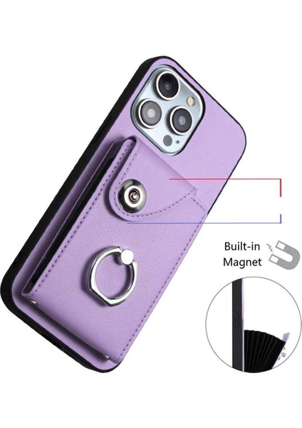 IPhone 15 Pro Yüksek Kaliteli Kickstand Fonksiyonu Için Uyumlu Durumda Doğru (Yurt Dışından) indirimleri