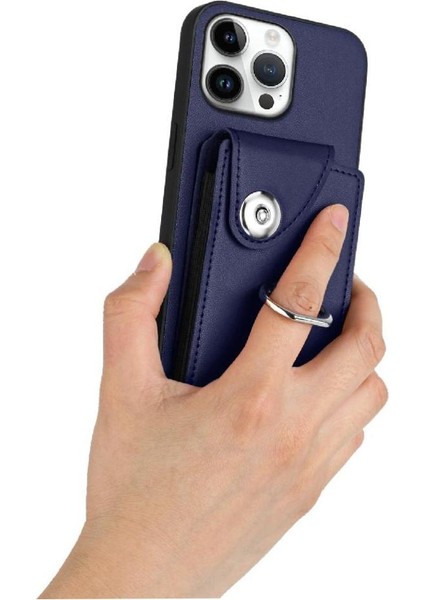 IPhone 16 Pro Max Kickstand Fonksiyonu Yüksek Kalite Için Uyumlu Kılıf (Yurt Dışından)