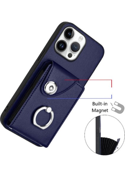 IPhone 16 Pro Max Kickstand Fonksiyonu Yüksek Kalite Için Uyumlu Kılıf (Yurt Dışından)