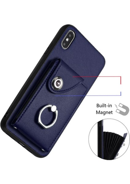 IPhone Xs Max Kickstand Fonksiyonu Için Uyumlu Durumda Doğru Kesi (Yurt Dışından)