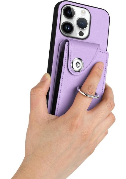 IPhone 16 Pro Benzersiz Kickstand Fonksiyonu Için Uyumlu Durumda Doğru Yüksek (Yurt Dışından)
