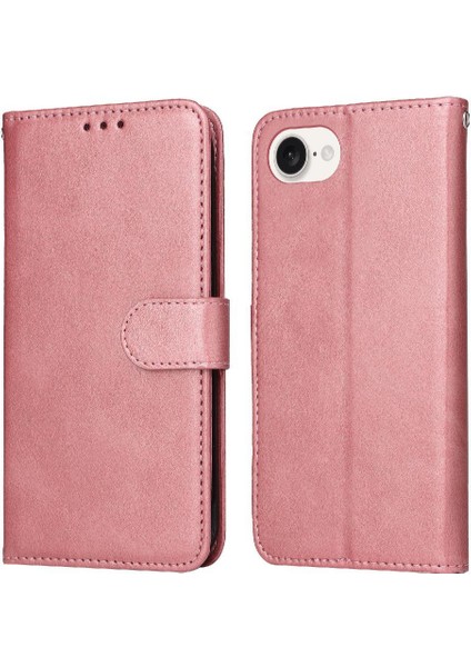 IPhone 16E Kılıf Manyetik Kapatma Kart Yuvaları ile Uyumlu Hassas Flip (Yurt Dışından)