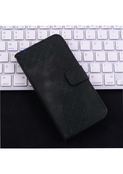 14 Cüzdan Kabartmalı Desen Pu Deri Kart Yuvası Için Telefon Kılıfı (Yurt Dışından) fiyatları