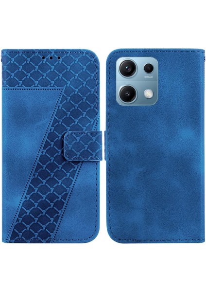 Telefon Kılıfı Için Redmi Not 14S Kabartmalı Desen Kart Yuvası Pu Flip (Yurt Dışından)