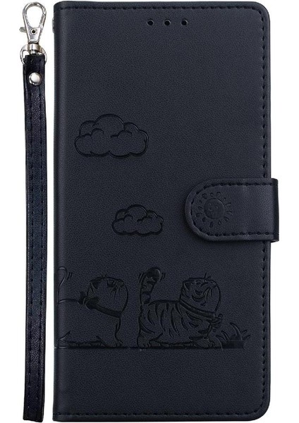 Redmi Not 11 Pro Için Flip Case Deri Cüzdan Kart Yuvası Tutucu (Yurt Dışından) modelleri