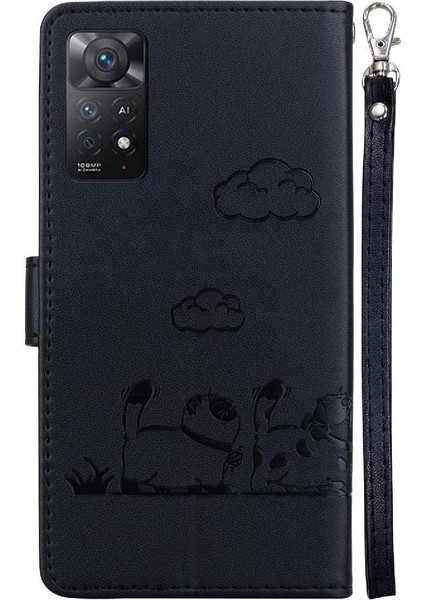 Redmi Not 11 Pro Için Flip Case Deri Cüzdan Kart Yuvası Tutucu (Yurt Dışından) indirimleri