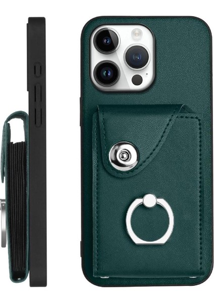IPhone 16 Pro Max Kickstand Fonksiyonu Yüksek Kalite Için Uyumlu Kılıf (Yurt Dışından)