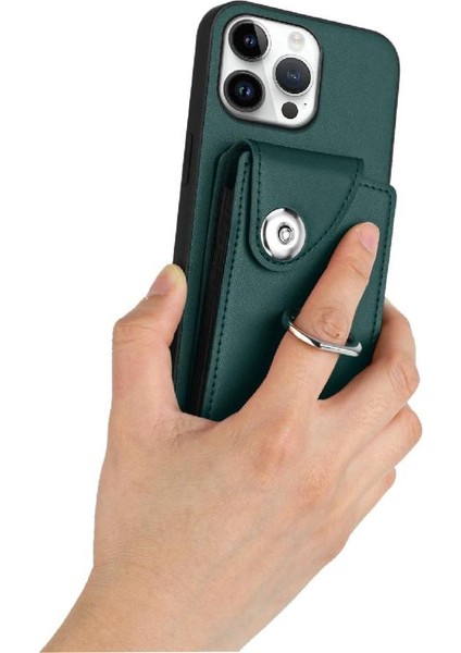 IPhone 16 Pro Max Kickstand Fonksiyonu Yüksek Kalite Için Uyumlu Kılıf (Yurt Dışından)
