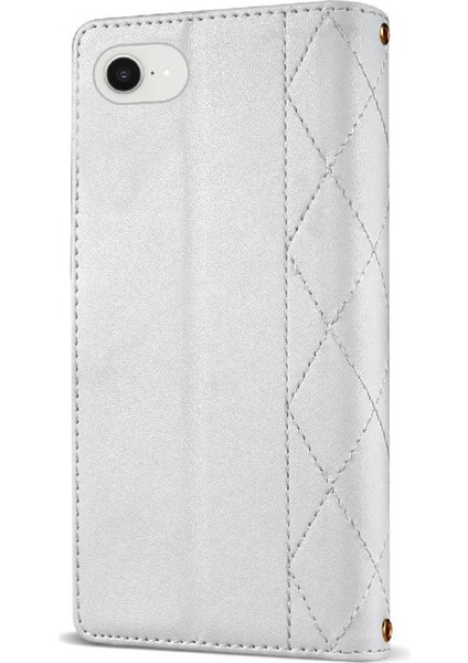 IPhone 16E Bilek Kayışı Koruyucu Kapak Kickstand Için Moda Cüzdan Kılıf (Yurt Dışından)