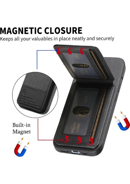 15 Darbeye Dayanıklı Deri Çanta Cüzdan Rfıd Engelleme Için Flip Case (Yurt Dışından) indirimleri