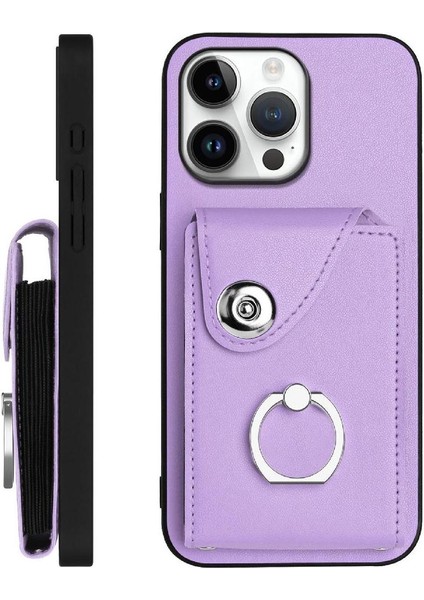 IPhone 16 Pro Max Kickstand Fonksiyonu Yüksek Kalite Için Uyumlu Kılıf (Yurt Dışından)