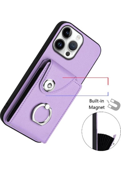IPhone 16 Pro Max Kickstand Fonksiyonu Yüksek Kalite Için Uyumlu Kılıf (Yurt Dışından)