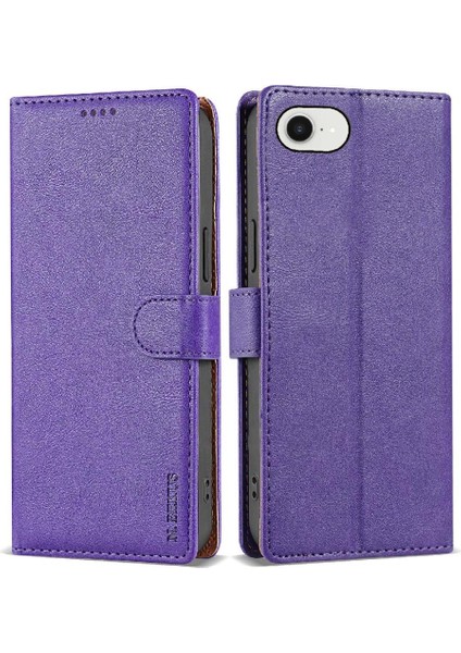 IPhone 16E Yan Cep Kart Yuvaları Manyetik Kapatma Çift Için Flip Case (Yurt Dışından)