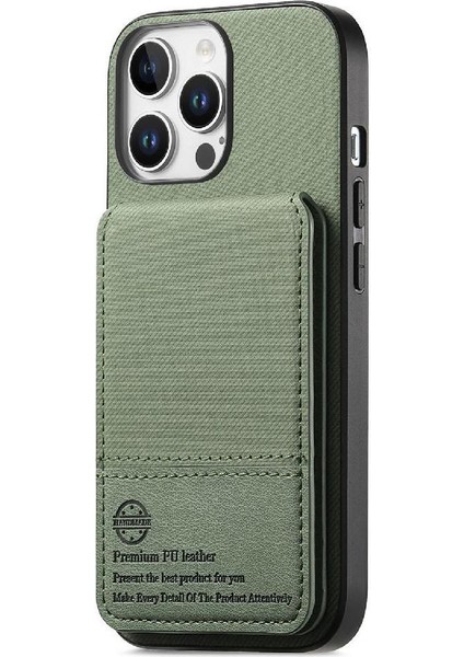 IPhone 15 Pro Kılıf Rfıd Engelleme Cüzdan Darbeye Dayanıklı Durumda ile Uyumlu (Yurt Dışından)