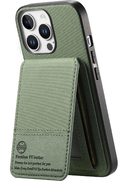 IPhone 15 Pro Kılıf Rfıd Engelleme Cüzdan Darbeye Dayanıklı Durumda ile Uyumlu (Yurt Dışından)