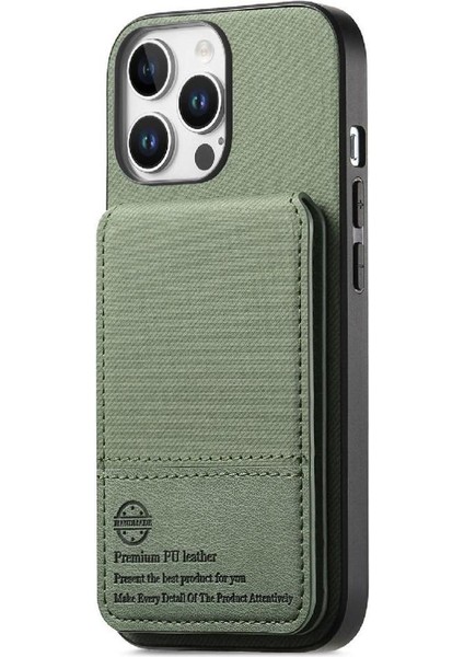 IPhone 16 Pro Max Kılıf Deri Çanta Rfıd Engelleme Cüzdan ile Uyumlu (Yurt Dışından)